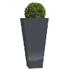Graphite Vase